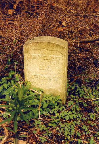Gravestone of James Elbert